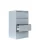Kopie von Registraturschrank, HR-Schrank, 2-bahnig, RAL 7035 Lichtgrau, 1010 x 760 x 620 mm RAL 7035 light gray