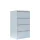 Kopie von Registraturschrank, HR-Schrank, 2-bahnig, RAL 7035 Lichtgrau, 1010 x 760 x 620 mm RAL 7035 light gray