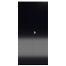 Metallschrank schwarz, 5 OH, 42 cm tief | Serie ClassiX