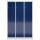 Frontansicht XL Spind Kleiderspind 3 Abteile 9 Fächer 1800 x 1200 x 500 mm lichtgrau/enzianblau X-523331_1