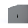B-WARE - Lüllmann® Garderobenschrank, 4 Abteile, je 2 mittig schließend, 1800 x 1170 x 500 mm, lichtgrau