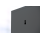B-WARE - Lüllmann® Garderobenschrank, 3 Abteile, 1800 x 885 x 500 mm, lichtgrau/enzianblau