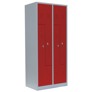 Steel Z-closet / Z-locker - 4 units