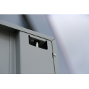 B-WARE - XL Aktenschrank grau, 5 OH, 60 cm tief | L&uuml;llmann&reg;