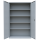 Steel filing cabinet, 4 shelves