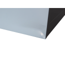 Steel cleaning supply and broom closet