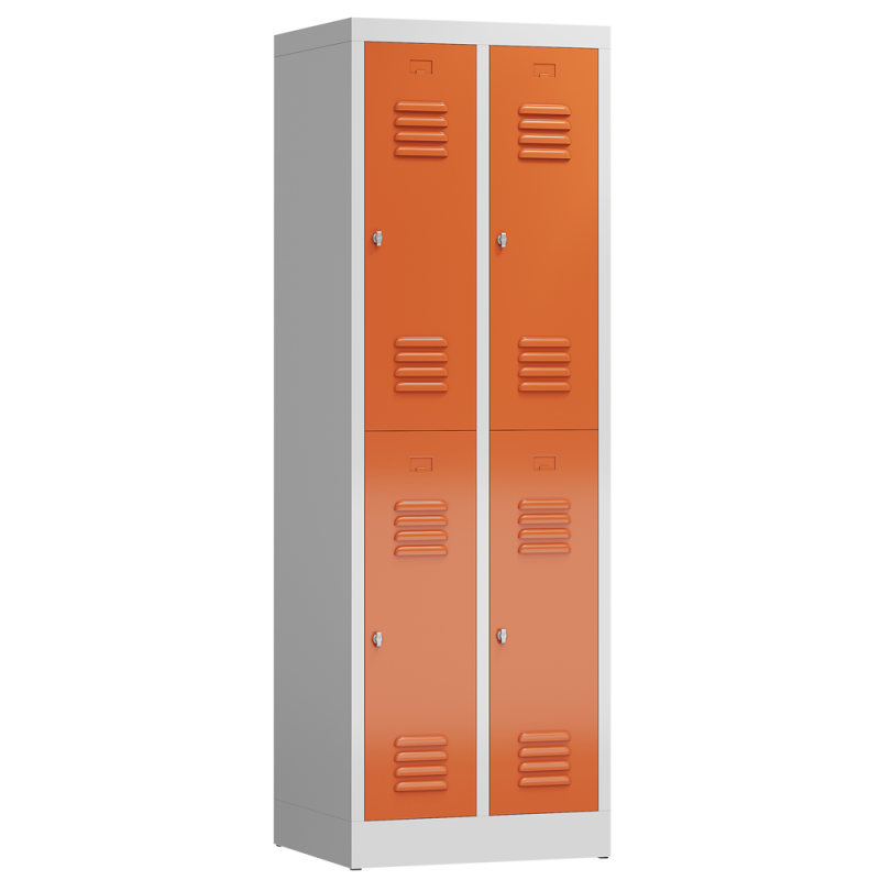 Spind Locker Spind 60 cm, 2 Abteile 2-stöckig | Serie ClassiX