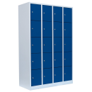 Steel compartment cabinet / valuables cabinet - 4 units, 20 compartments