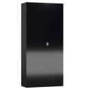 Metallschrank schwarz, 5 OH, 60 cm tief | Serie ClassiX