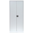 B-WARE - L&uuml;llmann&reg; Fl&uuml;gelt&uuml;renschrank, 4,5 OH, 1800 x 800 x 383 mm, lichtgrau