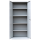 B-WARE - Lüllmann® Flügeltürenschrank, 4,5 OH, 1800 x 800 x 383 mm, lichtgrau