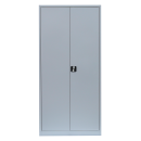 B-WARE - L&uuml;llmann&reg; Fl&uuml;gelt&uuml;renschrank, 5 OH, 1950 x 925 x 422 mm, lichtgrau