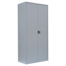 B-WARE - L&uuml;llmann&reg; Fl&uuml;gelt&uuml;renschrank, 5 OH, 1950 x 925 x 422 mm, lichtgrau