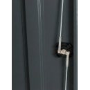 XXL Metallschrank anthrazit, 5 OH, 60 cm tief | ClassiX