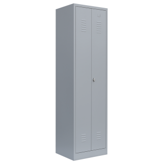 B-WARE - Gerätespind grau, 60 cm breit, 2-türig | Lüllmann®