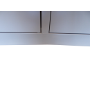 B-WARE - L&uuml;llmann&reg; Garderobenschrank, 4 Abteile, 1800 x 1170 x 500 mm, lichtgrau