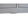 B-WARE - Lüllmann® Garderobenschrank, 4 Abteile, 1800 x 1170 x 500 mm, lichtgrau