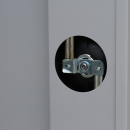 Kopie von L&uuml;llmann&reg; Fl&uuml;gelt&uuml;renschrank, 3 OH, 1200 x 800 x 383 mm, lichtgrau/anthrazit