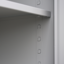 Kopie von L&uuml;llmann&reg; Fl&uuml;gelt&uuml;renschrank, 3 OH, 1200 x 800 x 383 mm, lichtgrau/anthrazit