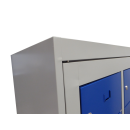 Steel distribution cabinet, 16 compartments