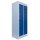 B-WARE - Haupttürenschrank blau, 74 cm breit, 16 Fächer | Lüllmann®