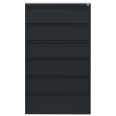 Card-index cabinet, 3 tracks, 6 drawers