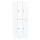Steel closet / locker - Two levels - 2 units, 4 compartments