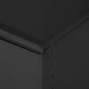 Fachboden f&uuml;r Classix Fl&uuml;gelt&uuml;renschrank B 920 x T 420 mm, tiefschwarz