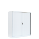 Roller shutter cabinet, 2 shelves