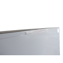B-WARE - ClassiX Garderobenschrank, 4 Abteile, 1800 x 1185 x 500 mm, lichtgrau