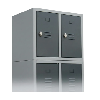 Aufsatzschrank, 500 x 600 x 500 mm, signalweiß